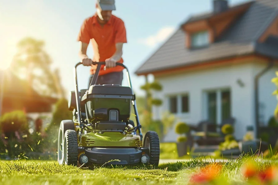 best rated battery lawn mower